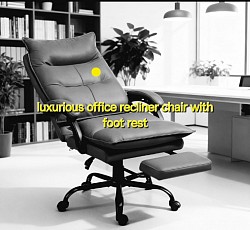 Luxurious office recliner. Price £408 Order number 45