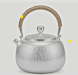 Fine handcrafted silver teapot £5000 Order number 855