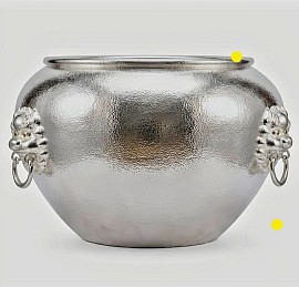 Ornate handicrafted fine silver bowl 180 000 Order number 888