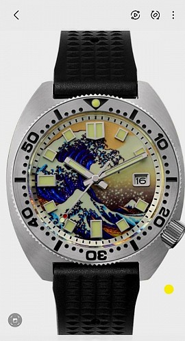 Top quality mechanical diving watch £500 order number 858. This watch is placed in the hands of the son Jesus Christ to be placed directly into the hands of his creator Jehovah God. Which the Father strictly uses to do his righteous work strictly only. Jesus Christ also fully supports His Father God's sovereignty. Signed: FrancesJHenry