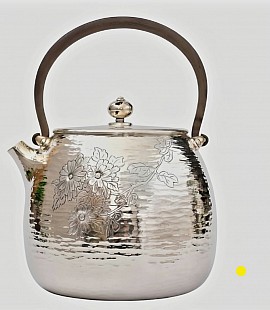 Fine silver handcrafted teapot £5400 order number 888. This teapot is placed in the hands of the son Jesus Christ to be placed directly into the hands of his Father which the Father our Creator then strictly uses to do his strictly righteous works only. Signed: FrancesJHenry