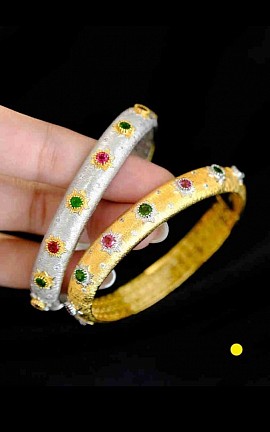 Fine luxury vintage bracelets £288 order number 458., These bracelets are placed in the hands of God's son Jesus Christ to be placed directly into his Father's hands which his Father our God will strictly use to do his righteous works strictly only.  Jesus also acts as a barricade to block criminals from accessing our God. Signed: FrancesJHenry