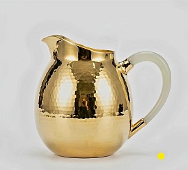 Sterling silver brass pitcher £1500 order number 588
